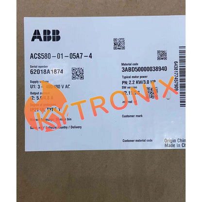 ACS580-01-05A7-4 ABB ACS5800105A74 2.2KW Frequency converter module