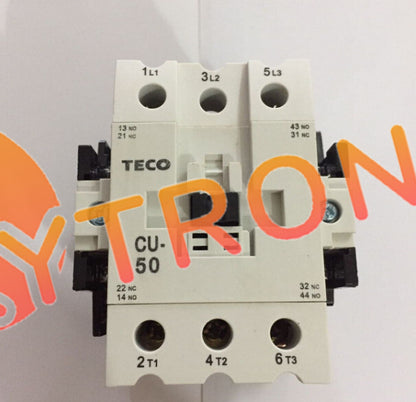 1PCS TECO CU-50 AC110V Ac contactor