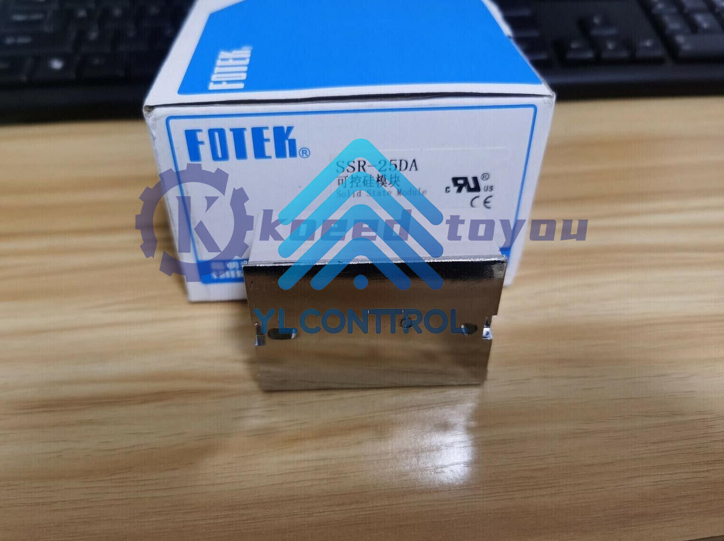 1Psc Fotek SSR-25DA SSR25DA Solid State Relay 25A