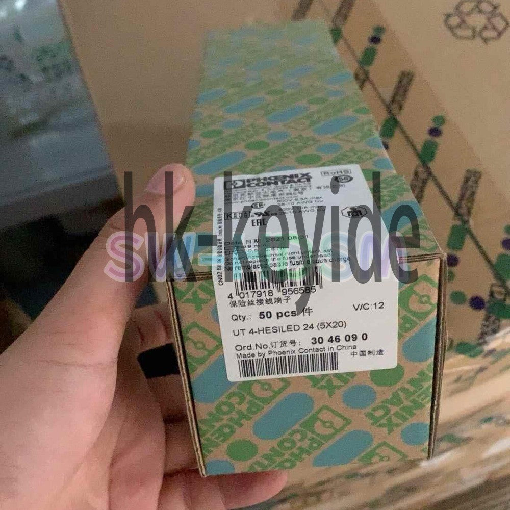 50Pcs./box UT 4-HESILED 24 (5X20) Fuse Terminal 3046090