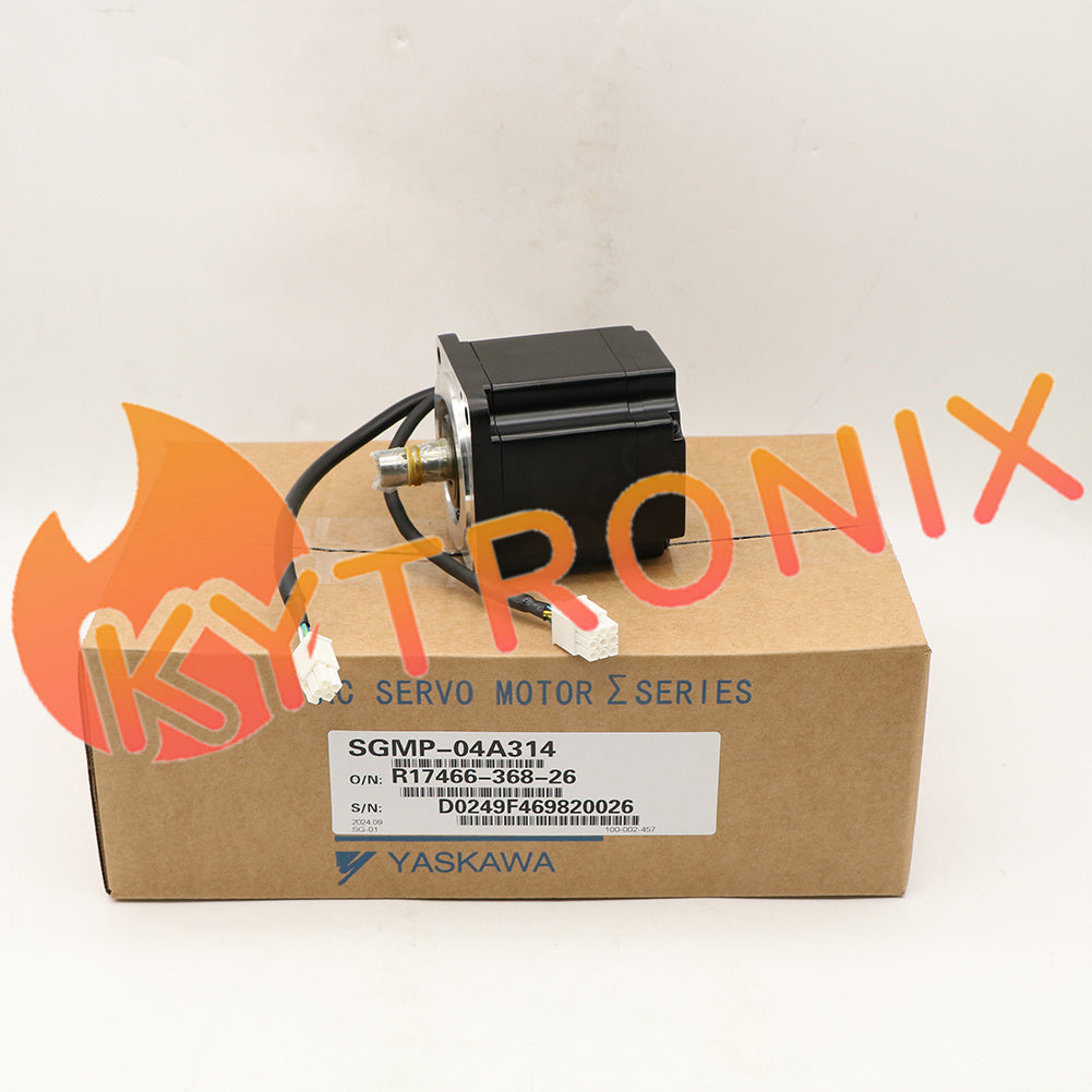 One YASKAWA SGMP-04A314 AC Servo Motor ping