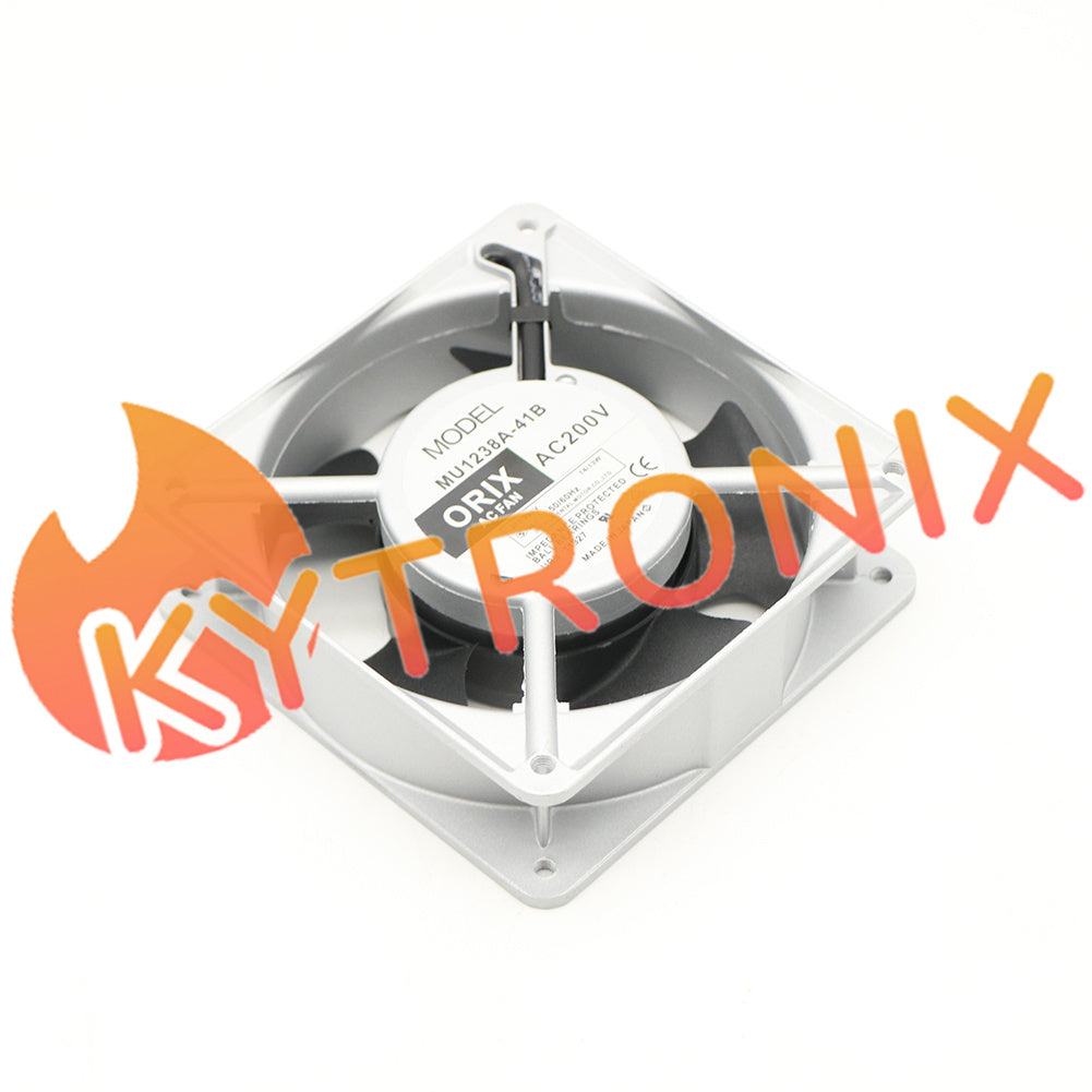 1pcs ORIX MU1238A-41B 12cm 200V Oriental motor inverter cooling fan#