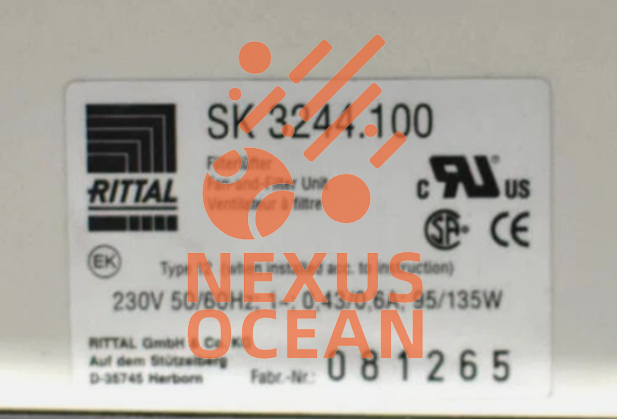 RITTAL SK3244.100 Cabinet Filter Fan 230V