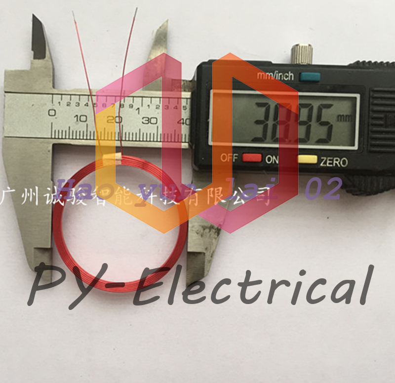 10PCS 125KHZ low-frequency coil antenna circular 33MM