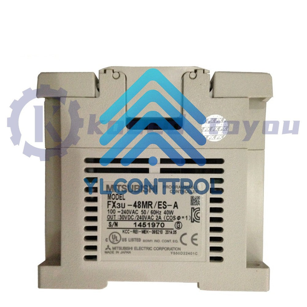 1PCS Mitsubishi Melsec FX3U-48MR/ES-A Programmable Logic Controller Module