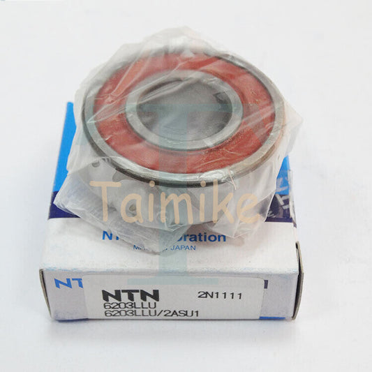 2PCS 6203 LU NTN Ball Bearing 17x40x12 mm deep groove ball bearing 6203 LLU~
