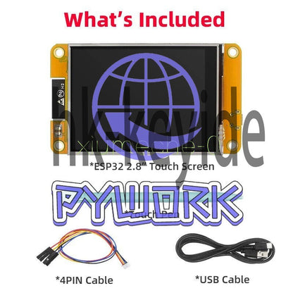 ESP32 WiFi Bluetooth Development Board 2.8in LCD TFT Touch Screen Module 240*320