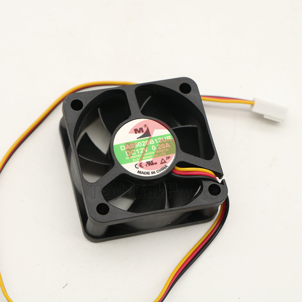 M DA05020B12UR 50*50*20MM DC12V 0.20A 3-wire silent cooling fan
