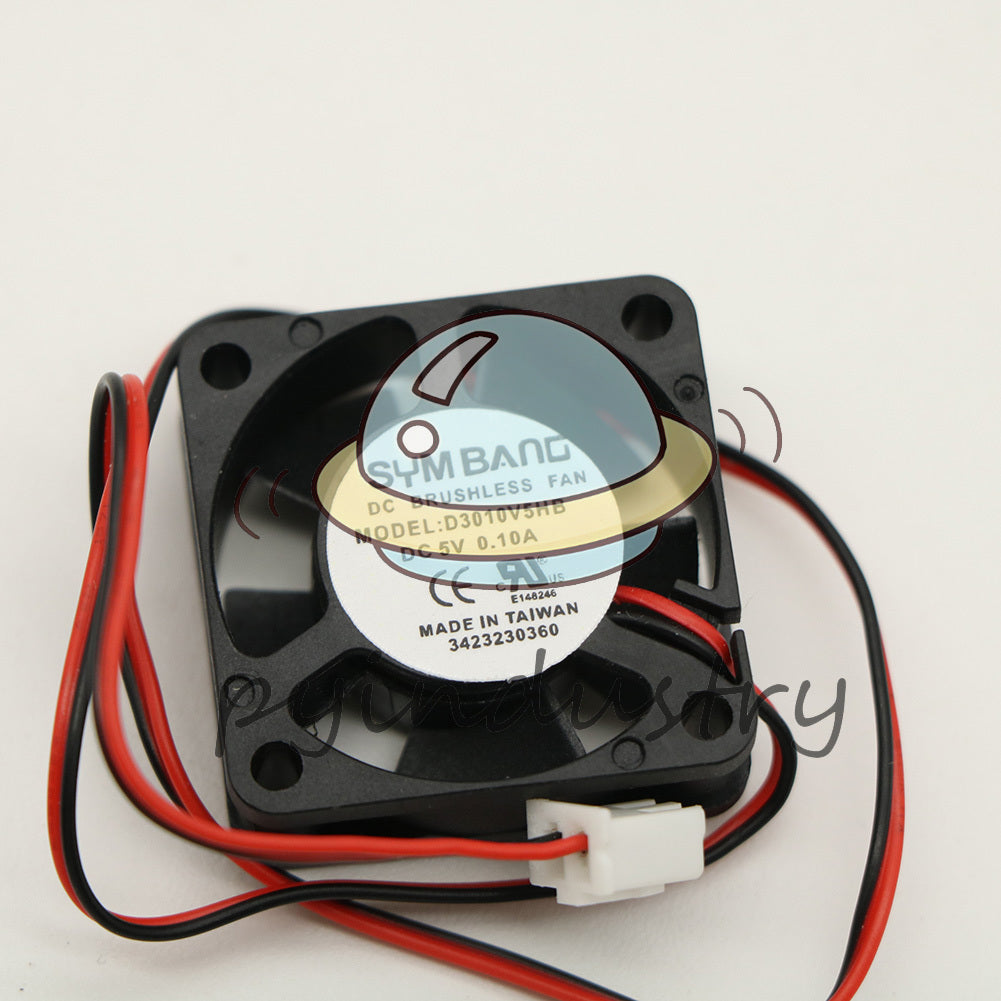1PCS YM BANG D3010V5HB 3010 DC5V 0.10A 3CM 2-pin Inverter Cooling Fan