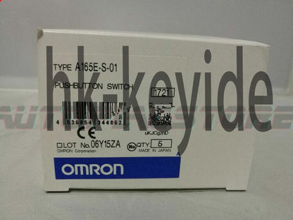 1PCS Omron A165E-S-01 Pushbutton Switch A165ES01 Free Shipping