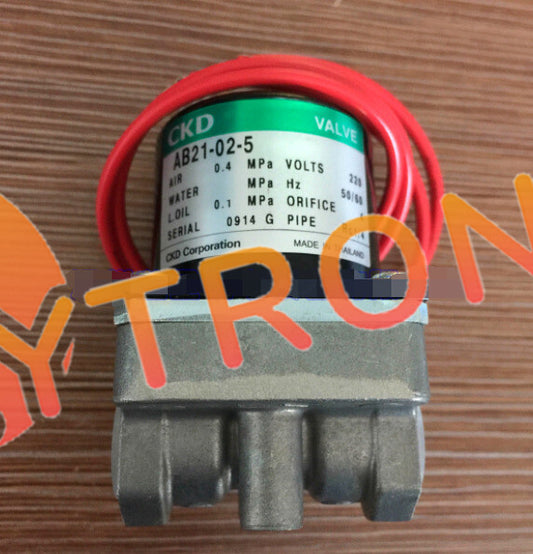 1PCS CKD AB21-02-5-DC24V AB21-02-5 DC24V