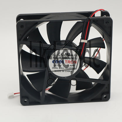 1PCS COOLTRON Fan FD1225S12W5-79-2NC1 12V 5.40W 2 wire cooling fan