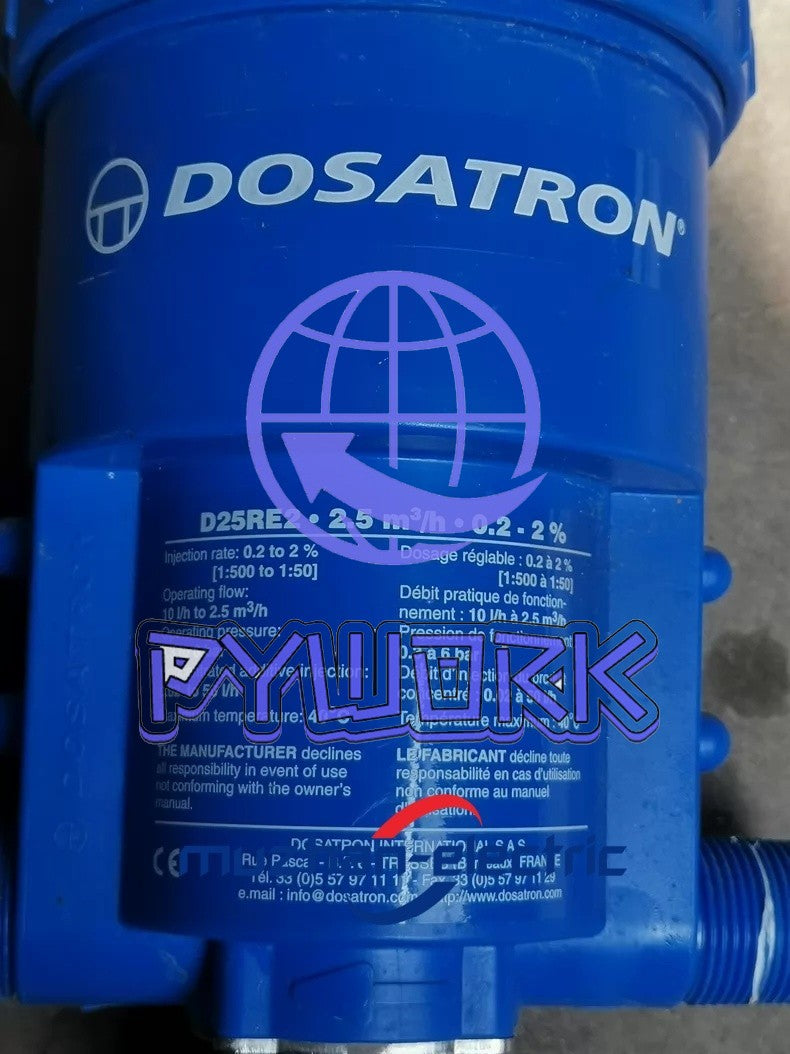 1Pcs DOSATRON D25RE2 0.2-2%automatic proportional pump