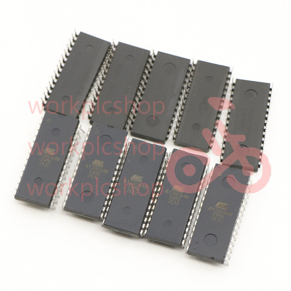 10PCS IC AT28C64 AT28C64B AT28C64B-15PU DIP-28 ATMEL #US