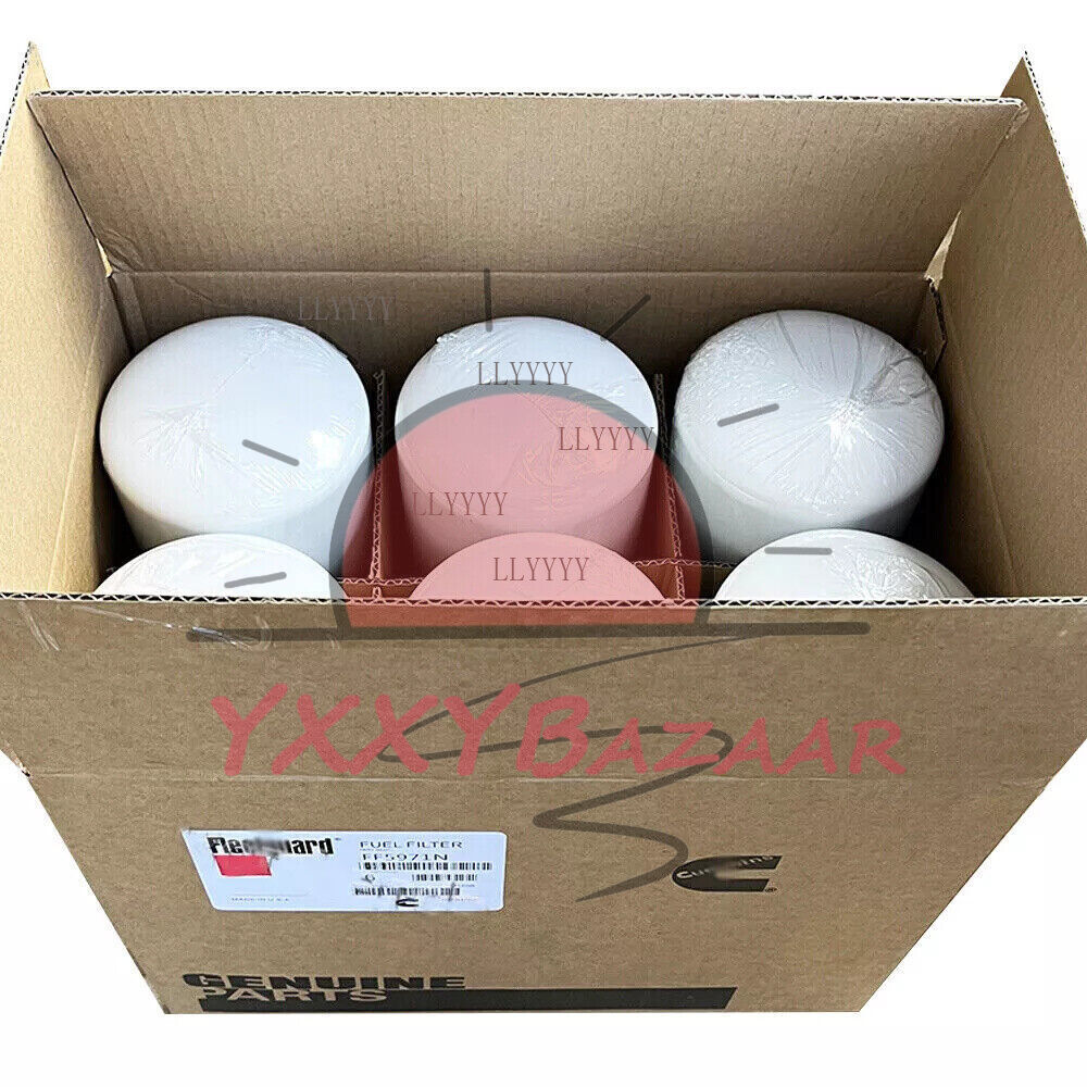 6 PCS Fuel Filter FF5971NN/5575143 FOR HD Trucks W/Cummins Engine X15 14.9L *