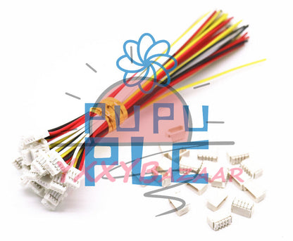 5sets Micro JST SH 1.25mm 4Pin Female Connector with Wire and Male Connector