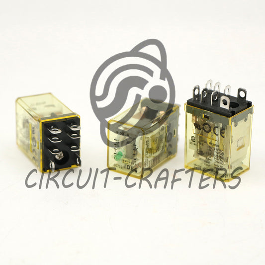 10PCS IDEC DC12V RH2B-UL Power Relay