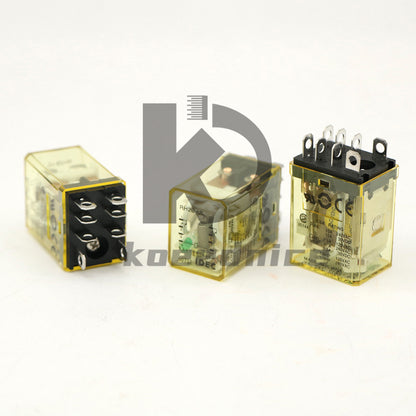 10PCS IDEC RH2B-UL Power Relay DC12V