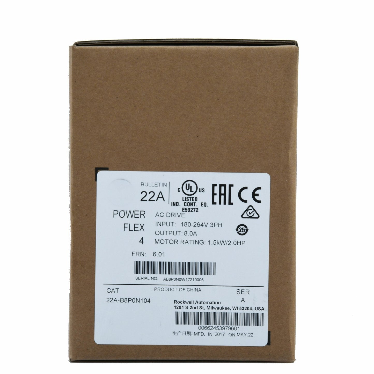 22A-B8P0N104 - ALLEN-BRADLEY