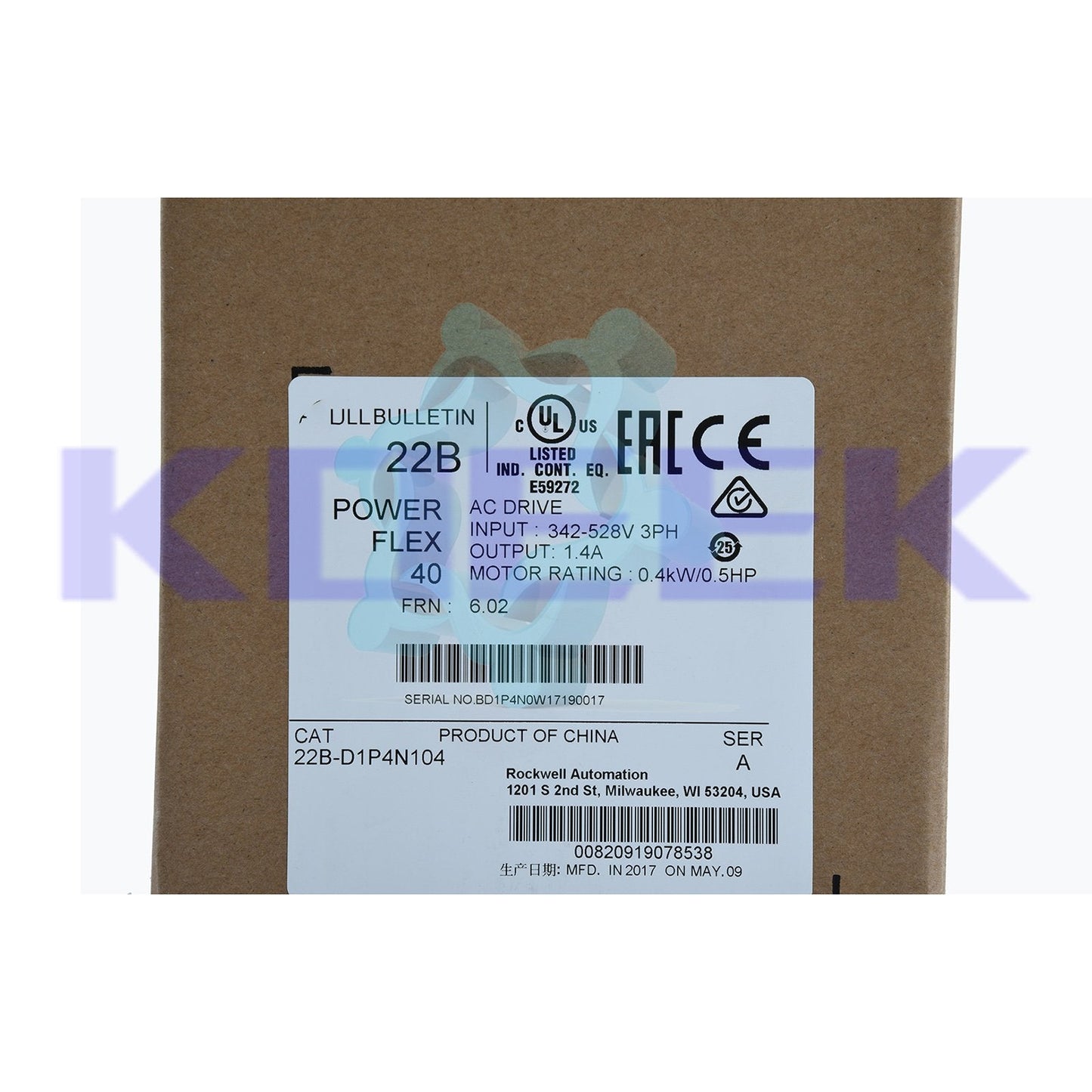 22B-D1P4N104 - ALLEN-BRADLEY