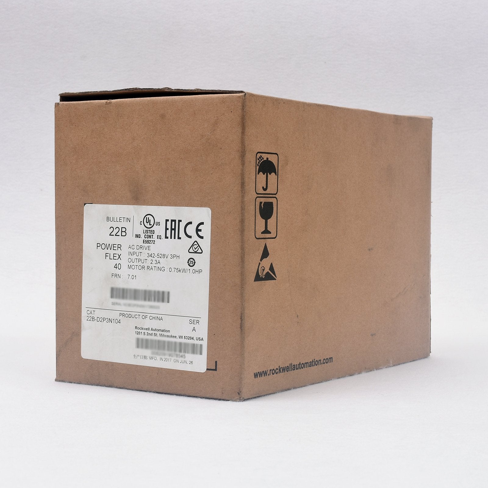 22B-D2P3N104 KOEED 201-500, 80%, Allen-Bradley, import_2020_10_10_031751, Other