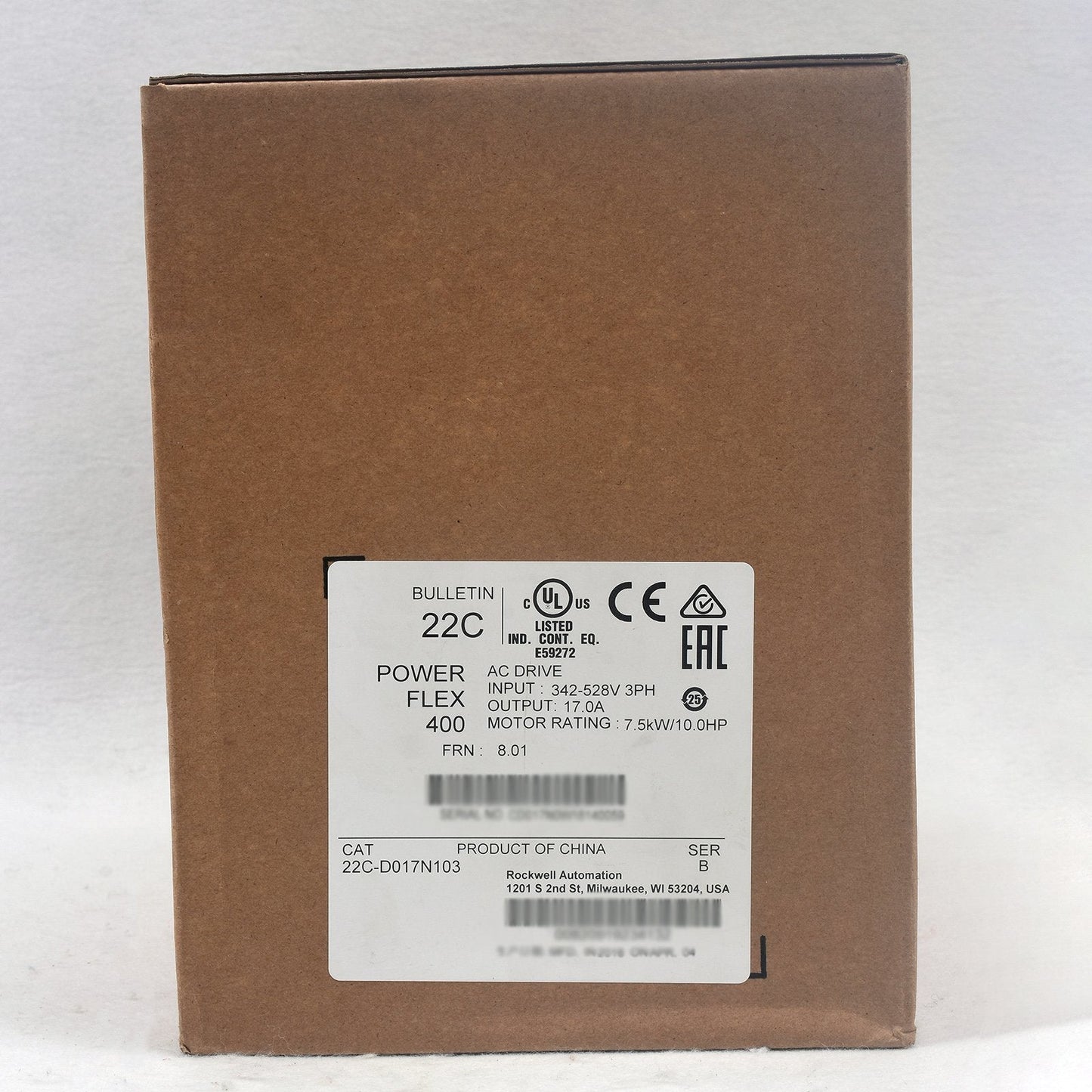 22C-D017N103 - ALLEN-BRADLEY