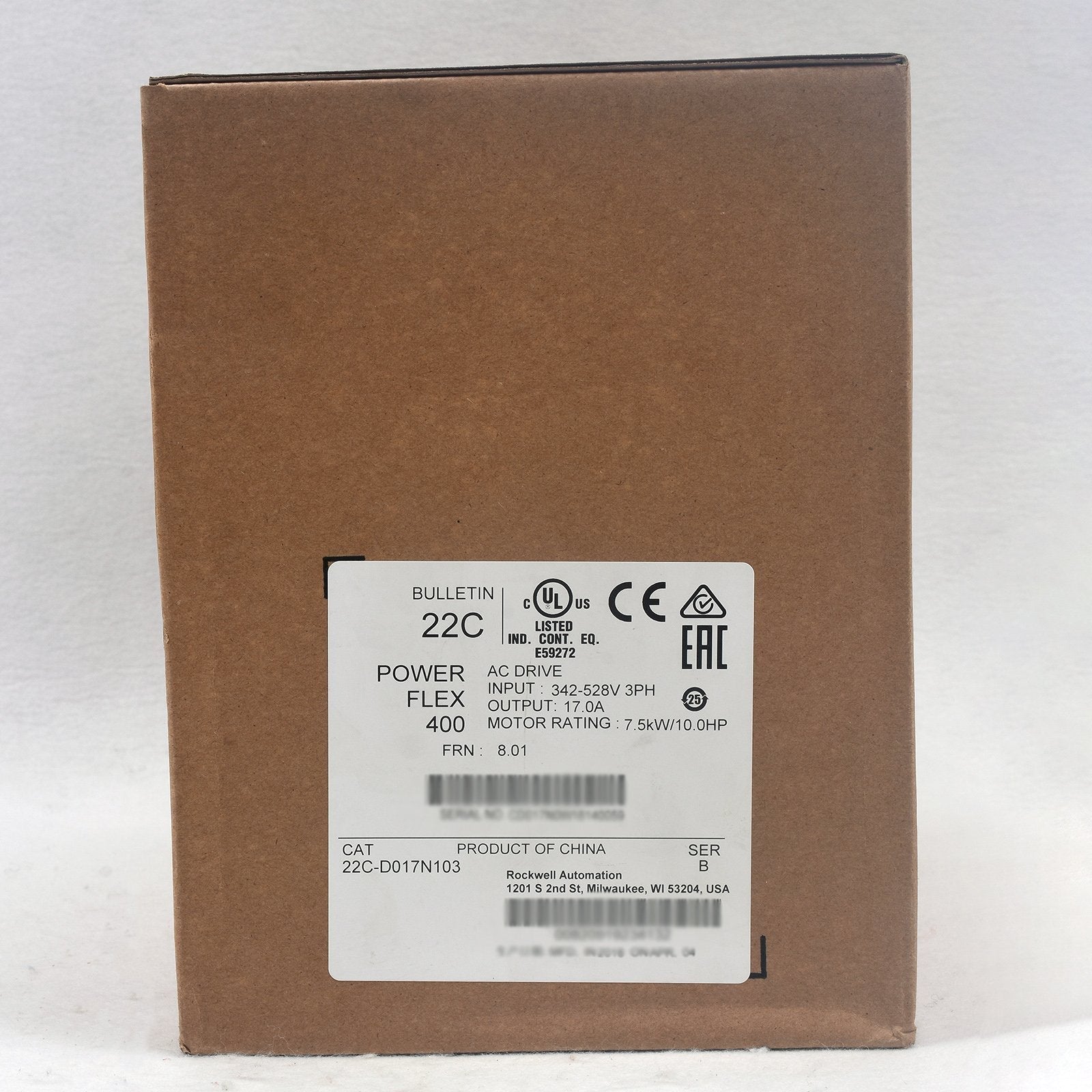 22C-D017N103 - ALLEN-BRADLEY