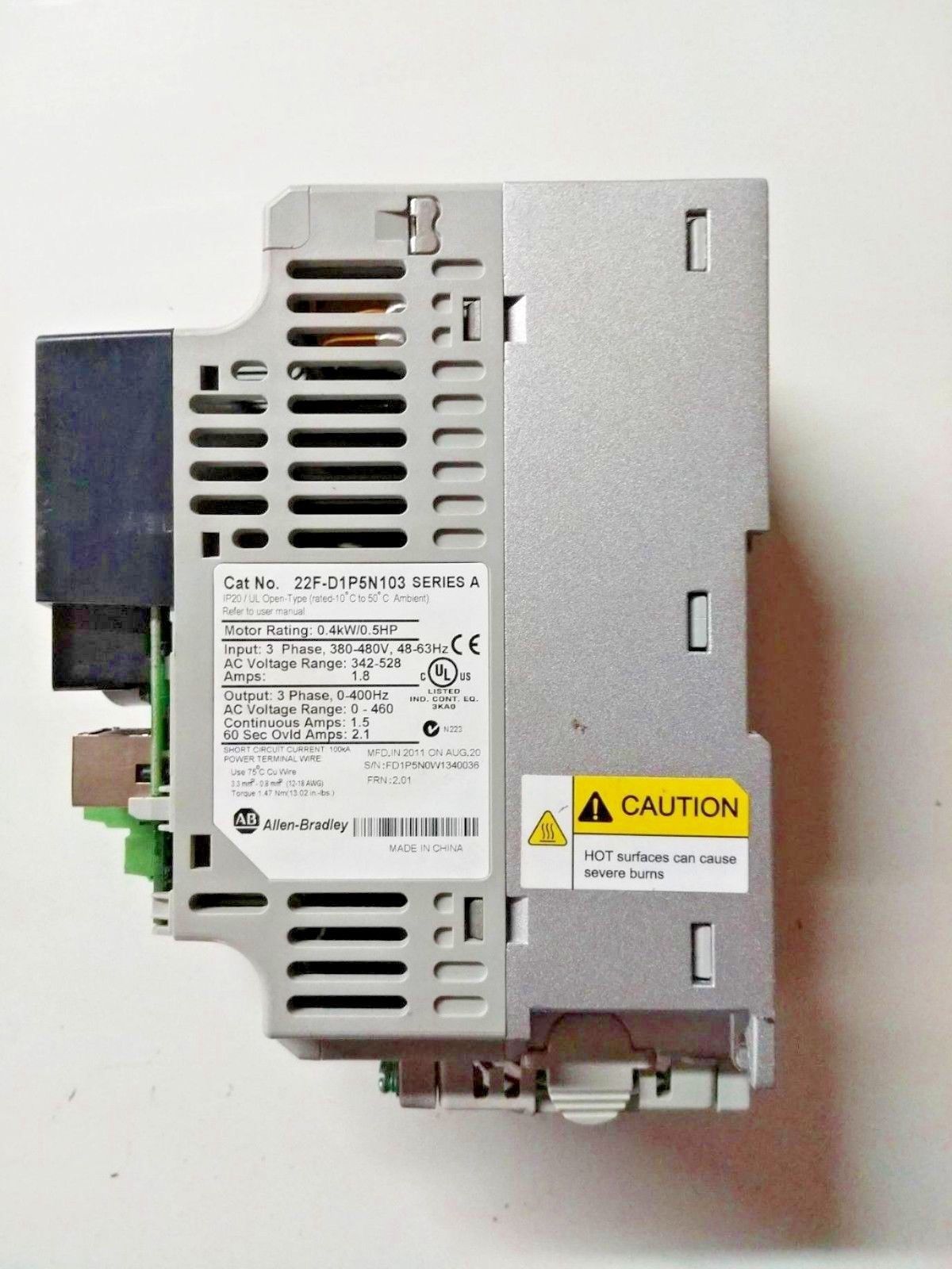 22F-D1P5N103 - ALLEN-BRADLEY