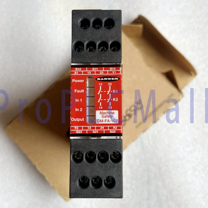 1PCS BANNER GM-FA-10J Safety Relays GM-FA-10J