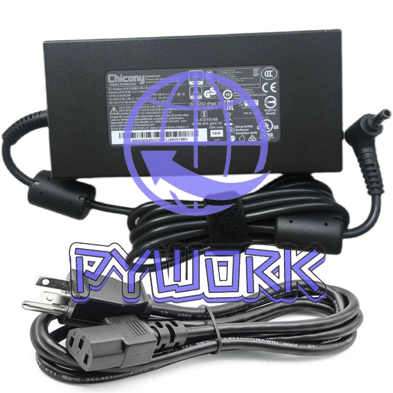 230W Power Adapter for Gigabyte Aero 16 KE4 XE4 XE5 PC Gaming A230A022P [1]