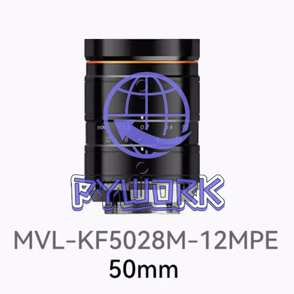 HIKROBOT Industrial Lens Machine Vision C-Mount MVL-KF5028M-12MPE 1.1" 12MP 50mm