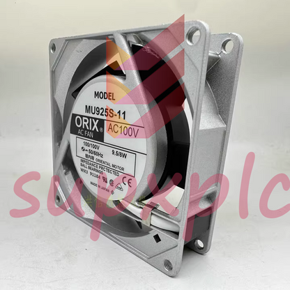 1 PCS ORIX Fan MU925S-11 AC 100V 9.5/8W 90*25MM Aluminum frame cooling fan