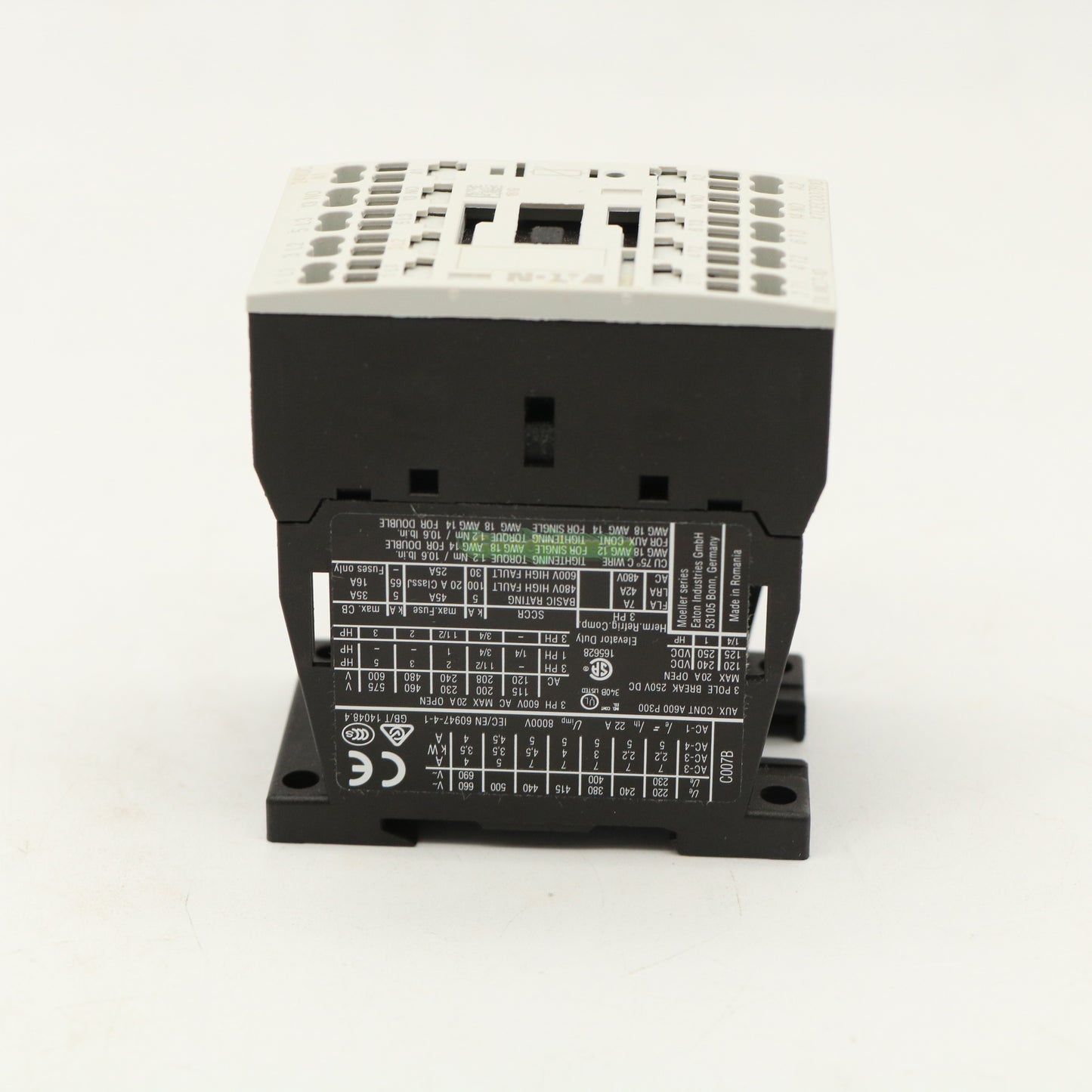 1PCS EATON MOELLER Ac Contactor DILMC7-10 24VDC Rapid delivery