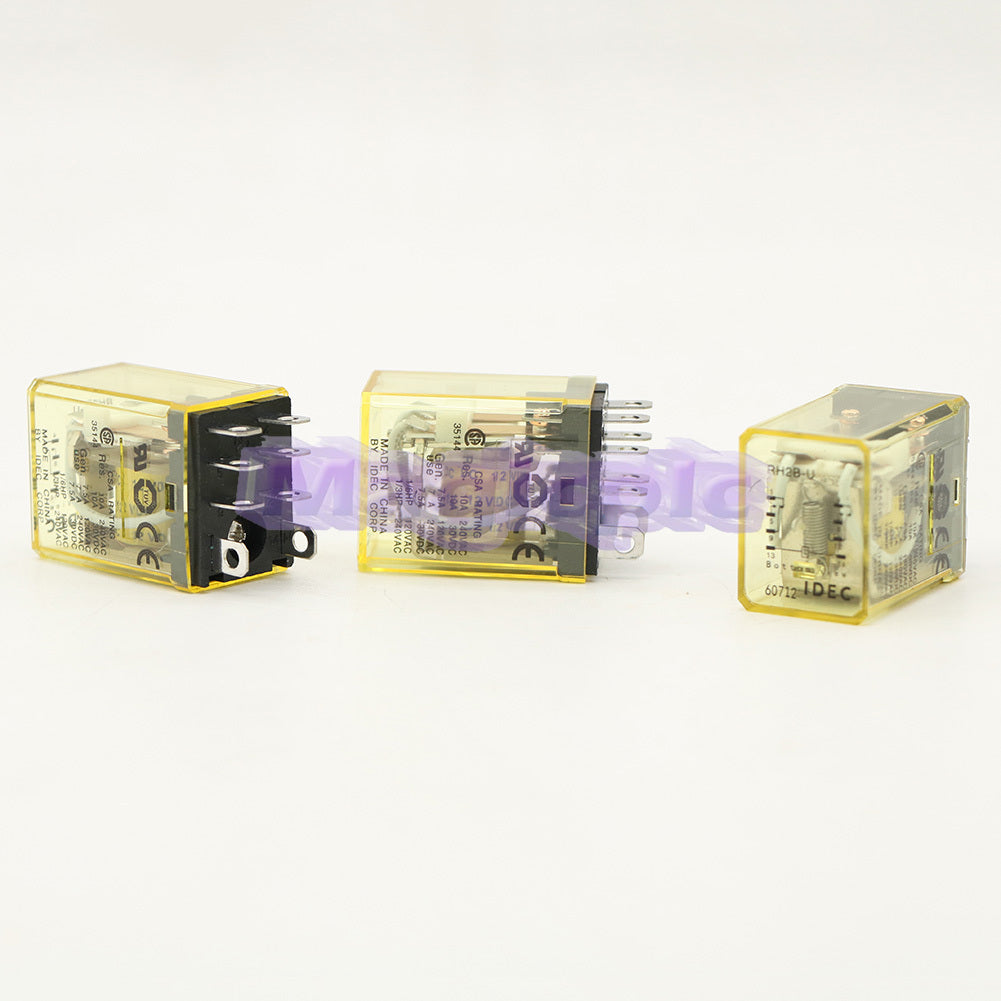 10PCS IDEC RH2B-UL DC12V Power Relay