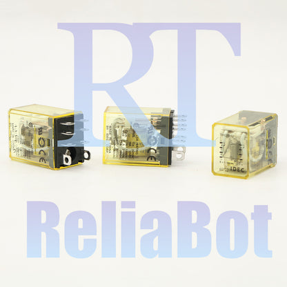 10PCS IDEC DC12V Power Relay RH2B-UL