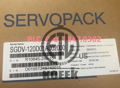SGDV-120D01A002000 1PCS Yaskawa SGDV-120D01A002000 Fast shipment #k