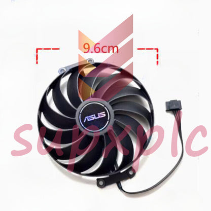 Graphics Card Cooling Fan CF1010U12D For ASUS RTX3060 12GB PHOENIX ITX Parts