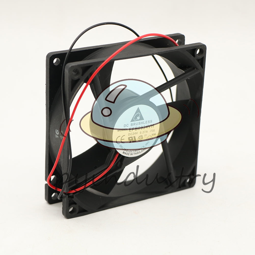 2PC EFB0924VH Cooling Fan 24V 0.27A