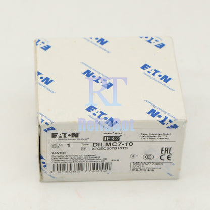 1PCS EATON MOELLER Ac Contactor DILMC7-10 24VDC Rapid delivery