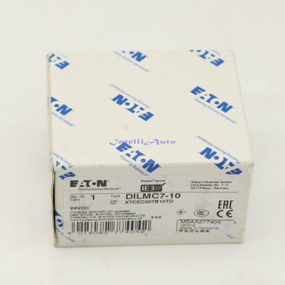 1PCS EATON MOELLER Ac Contactor DILMC7-10 24VDC Rapid delivery