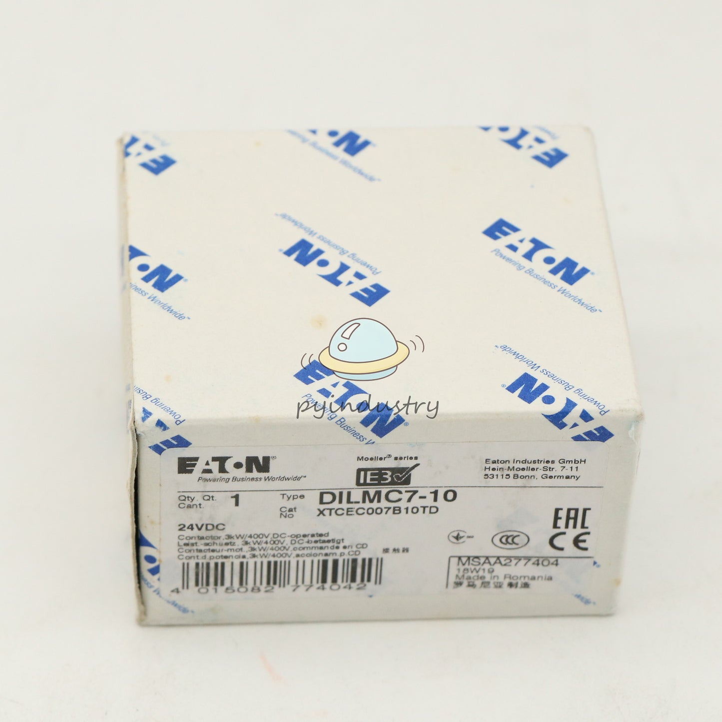 EATON MOELLER Ac Contactor DILMC7-10 24VDC Rapid delivery 1PCS