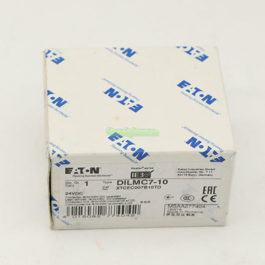 1PCS EATON MOELLER Ac Contactor DILMC7-10 24VDC Rapid delivery