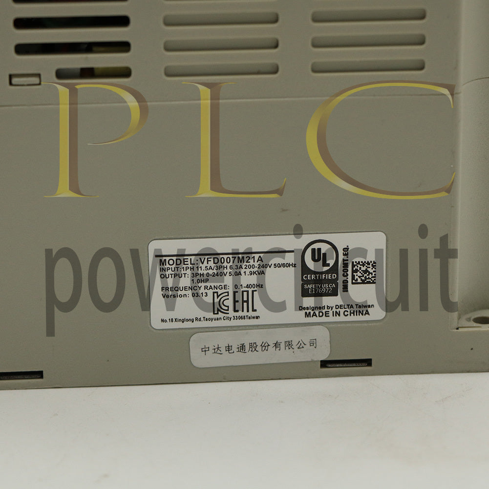 1PCS Delta VFD007M21A Inverter VFD007M21A 220V 0.75KW