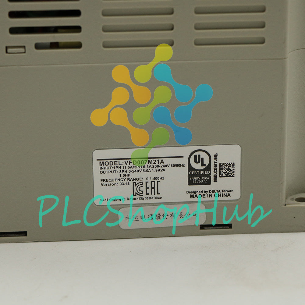 1PCS Delta VFD007M21A Inverter VFD007M21A 220V 0.75KW