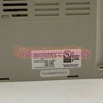 1PCS Delta VFD007M21A Inverter VFD007M21A 220V 0.75KW