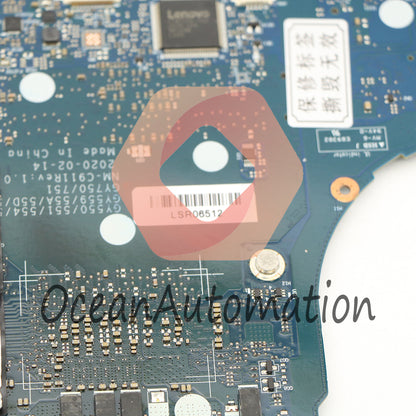 1PCS i7-10750H GTX1660TI Lenovo Legion 5-15IMH05H MB 5B20S44528