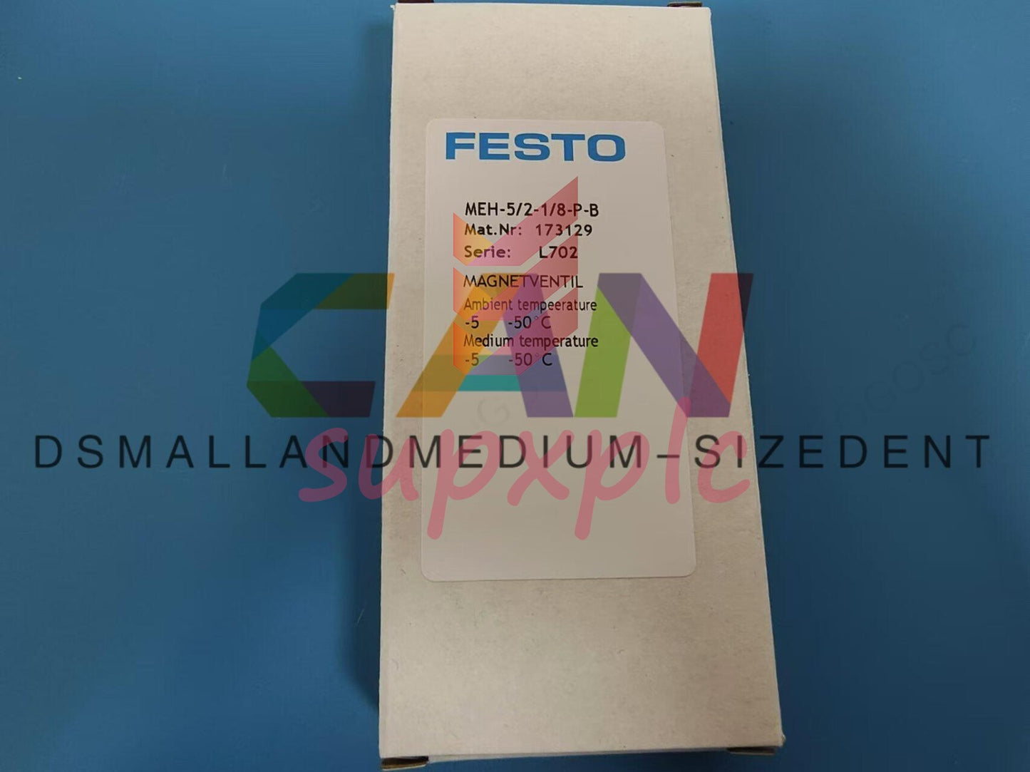 Festo MEH-5/2-1/8-P-B 173129 Solenoid Valve One Free Shipping MEH5/21/8PB #F