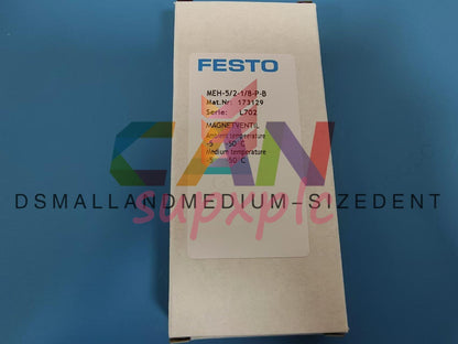 Festo MEH-5/2-1/8-P-B 173129 Solenoid Valve One Free Shipping MEH5/21/8PB #F
