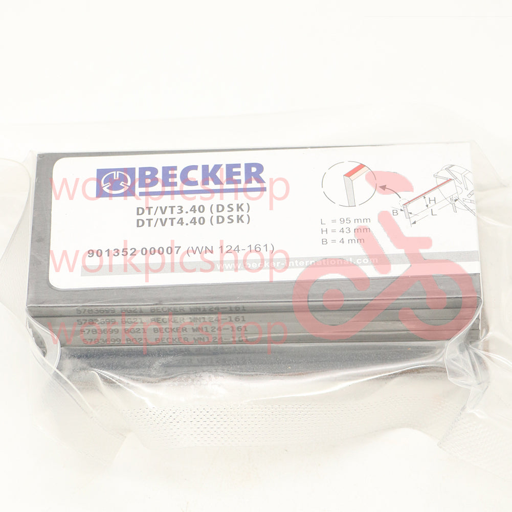 Carbon Vane 90135200007 WN124-161 IS SUITABE FOR Becker Pump DT/T/VT3.40/4.40