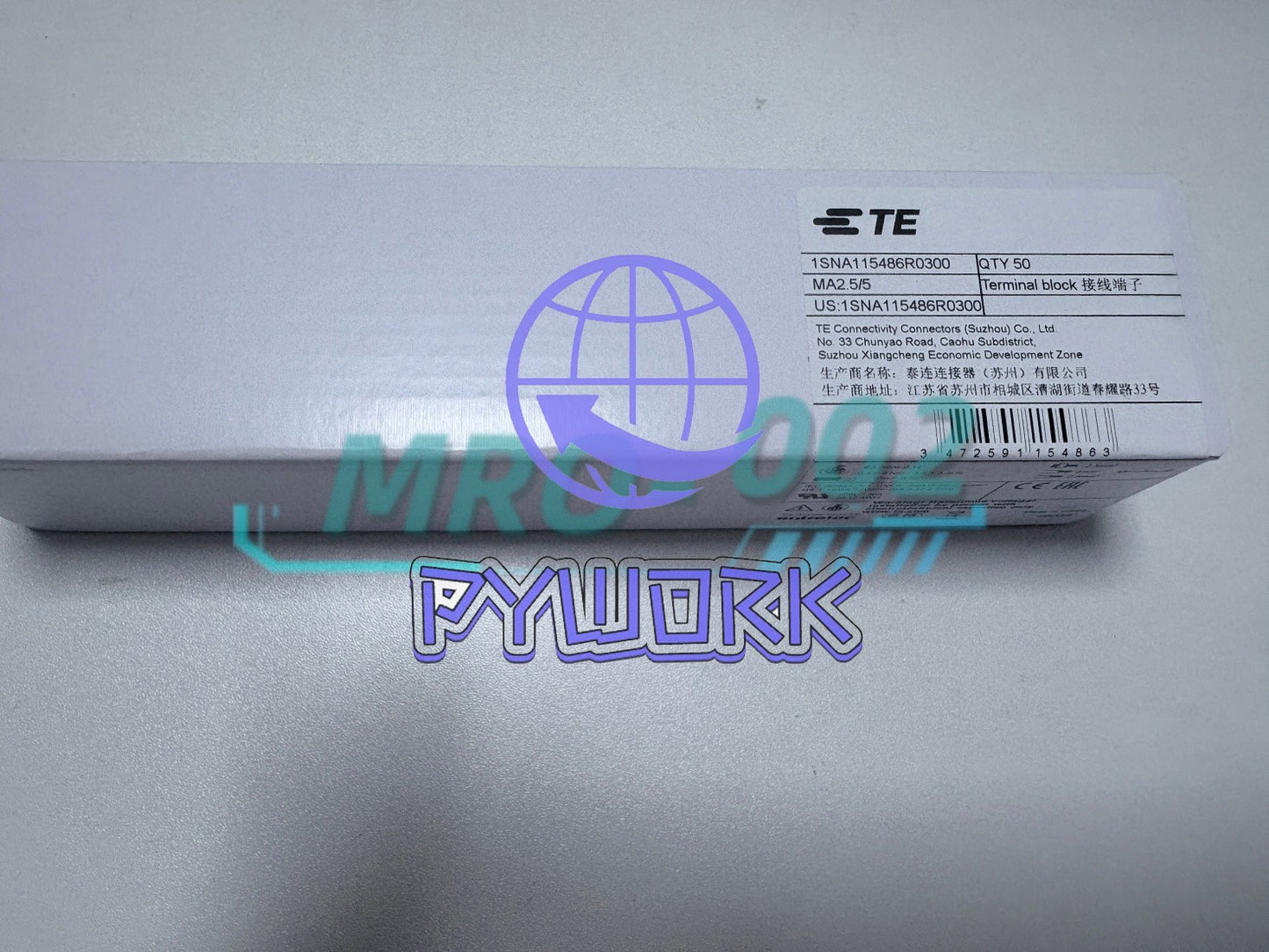 Box Of 50 Abb 1SNA115486R0300 MA2.5/5 Terminal Block 50PCS Fast delivery